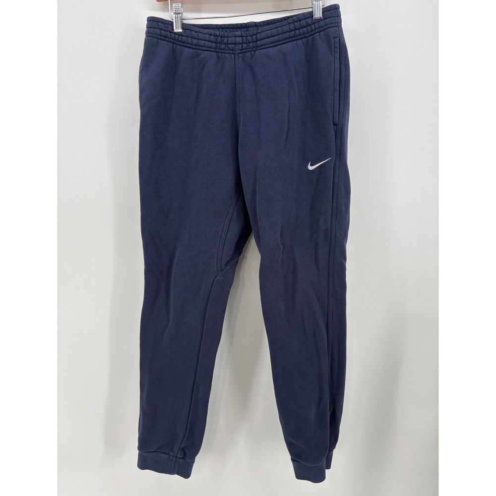 Nike Sportswear Club Fleece Jogger Sweatpants Men's Large Navy Blue